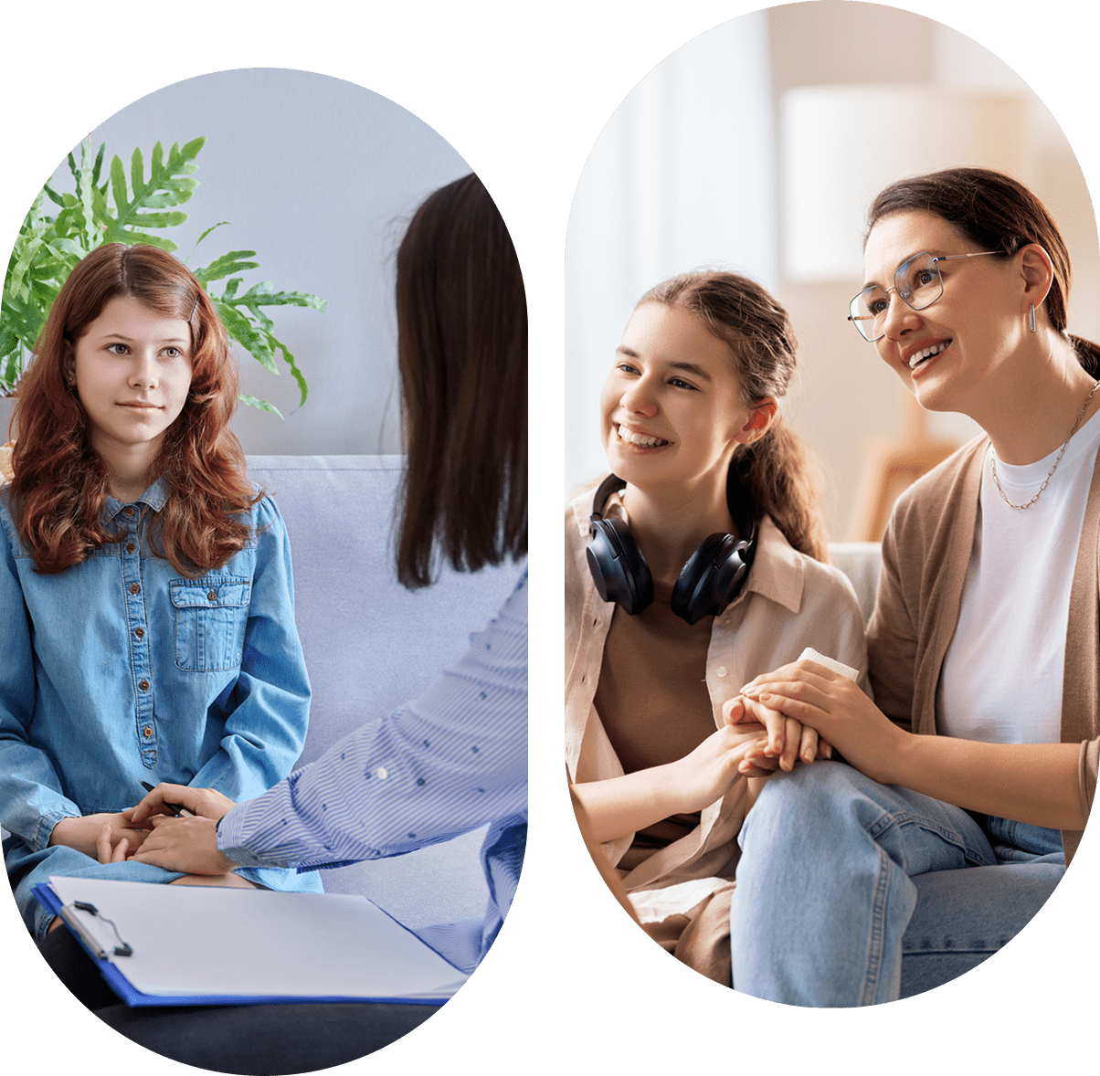 Family bonding through conversation and support